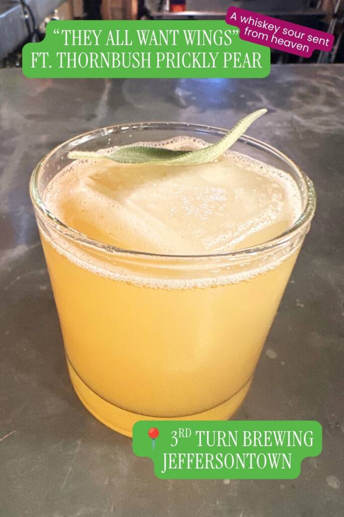 They All Want Wings Cocktail at 3rd Turn Brewing, Jeffersontown