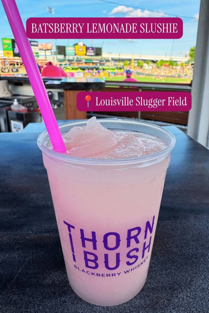 Batsberry Lemonade Slush at Louisville Slugger Field